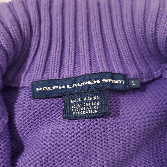 Ralph Lauren Purple Women's Sweater by [Brand] - Picture 11 of 13